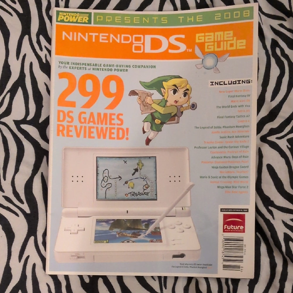 Nintendo DS Game Guide with White Console
